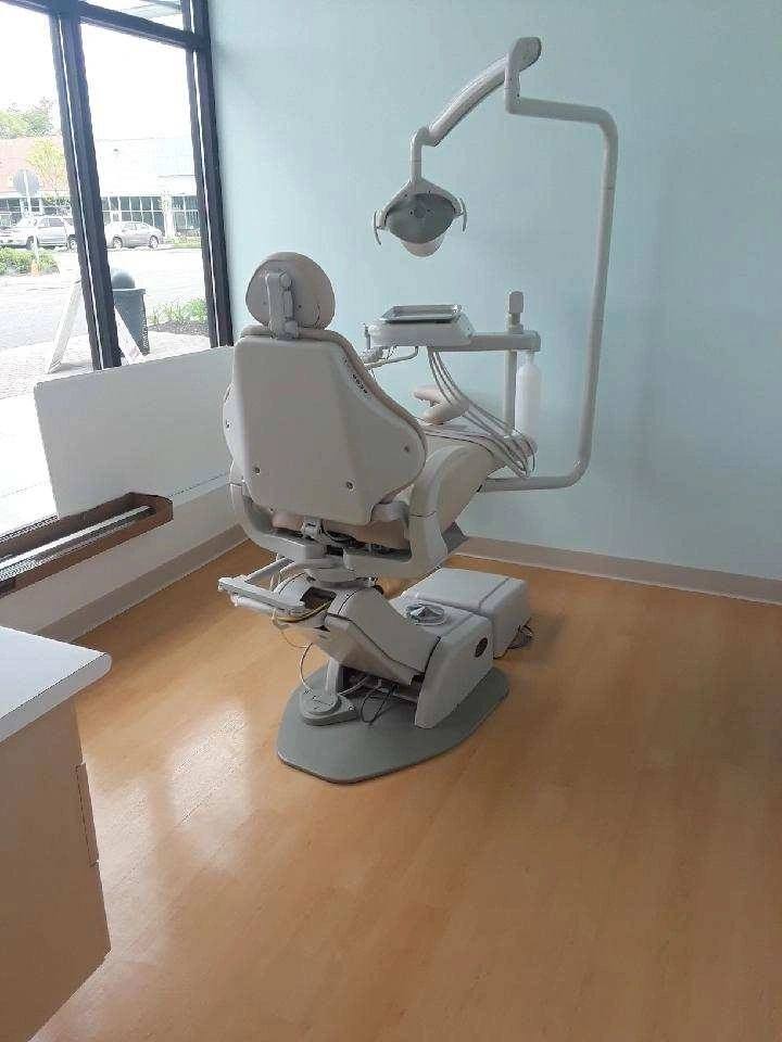 Dental office operatory, nightly cleaning